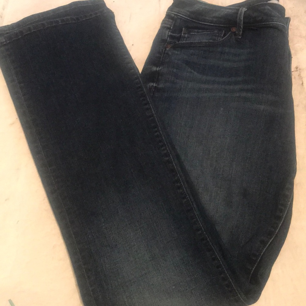 Loft curvy boot cut jeans